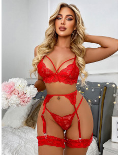 Set de lencería de encaje 2