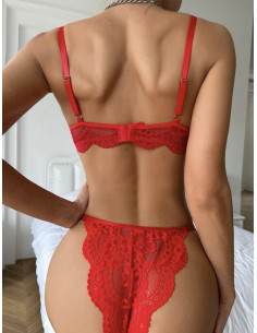 Set de lencería con ribete... 2