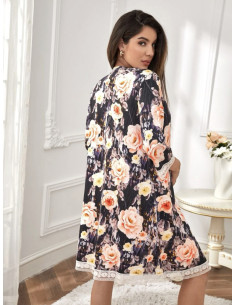 Maternidad-bata floral y... 2