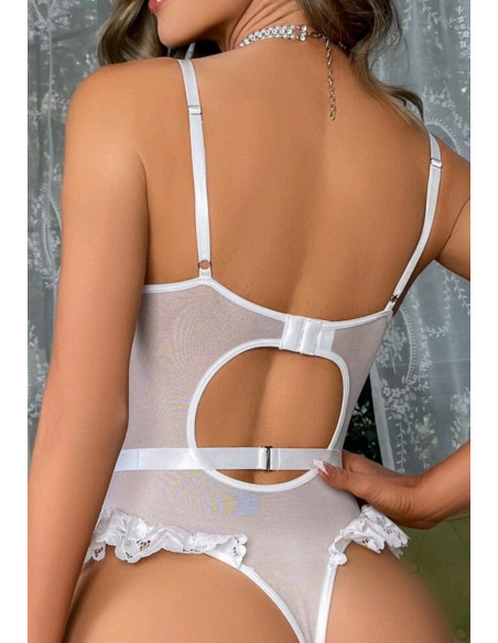 Body Teddy con encaje floral