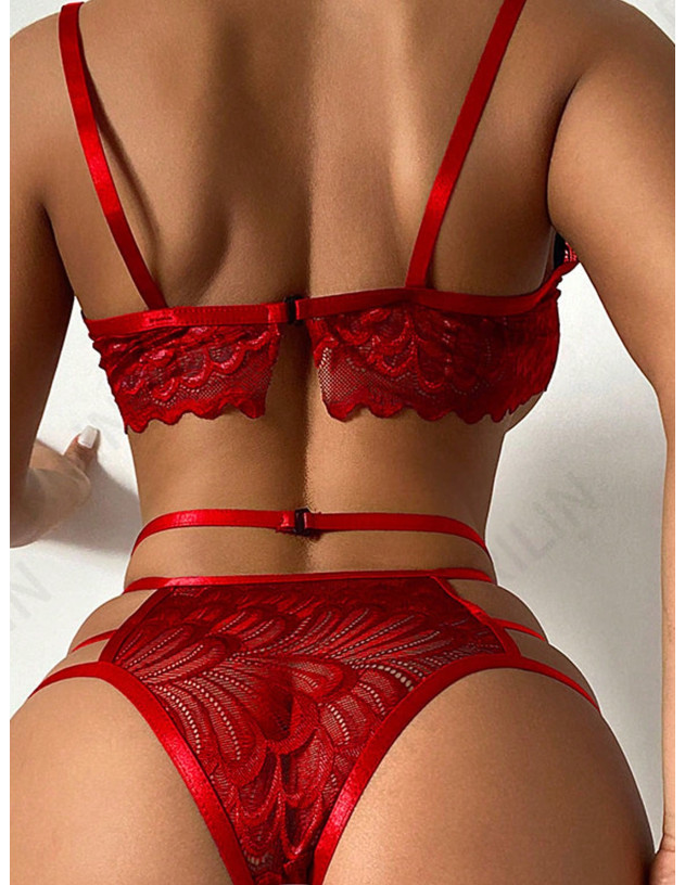 Nuevo Atractivo Lencería De Encaje Tentación De Cuerpo Entero Transparente Para Mujeres Con Cuello Halter Nuevo Atractivo Lencería De Encaje Tentación De Cuerpo Entero Transparente Para Mujeres Con Cuello Halter