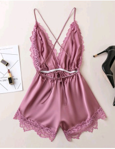 Mono de tirantes con encaje 2