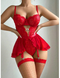 Set con medias y faldita