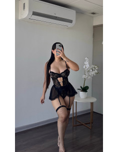 Set con medias y faldita 2