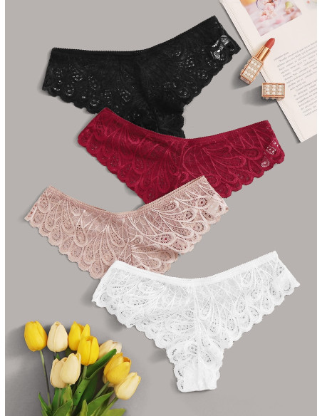 Set de bragas 4 piezas