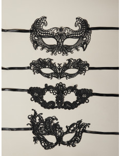 Máscara de disfraz 4 piezas