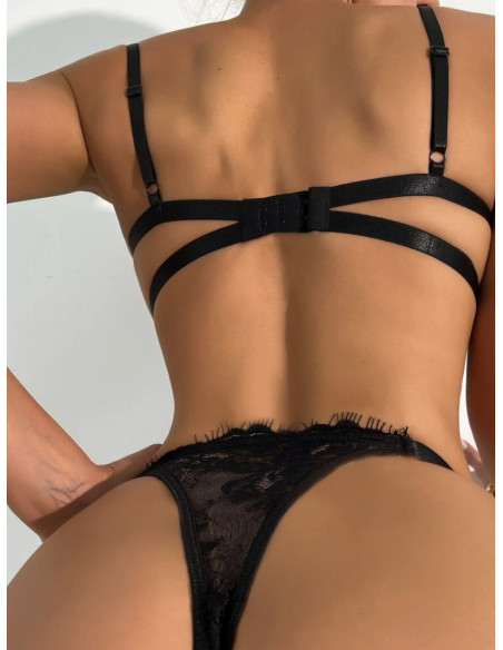 Lencería de encaje Floral